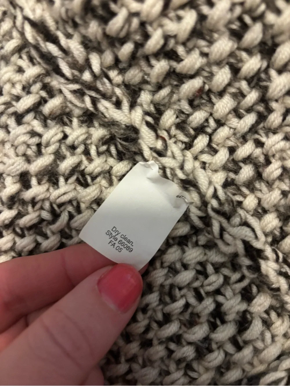 JCrew hand knit heavy knit sweater medium